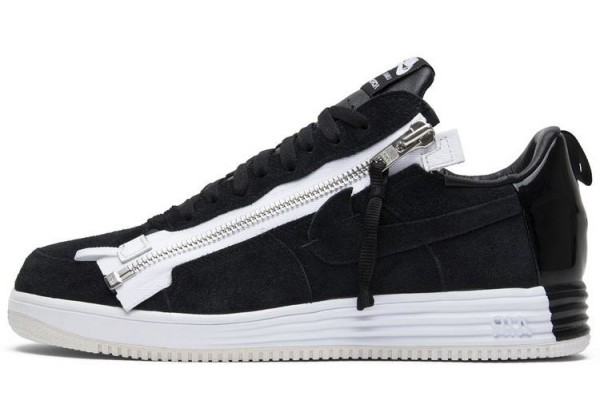 Кроссовки Nike Acronym x Nike Lunar Force 1 SP Zip черные