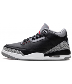 Кроссовки Nike Air Jordan 3 Black Cement
