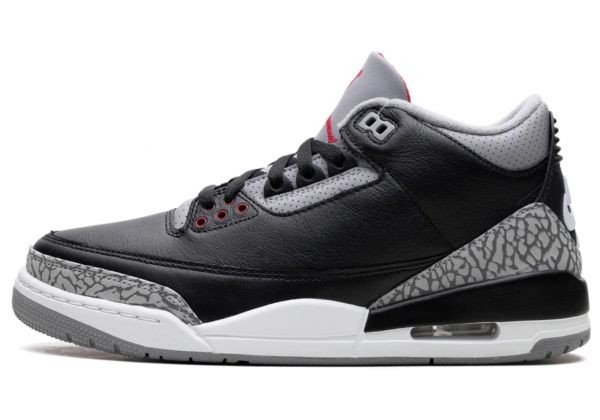 Кроссовки Nike Air Jordan 3 Black Cement