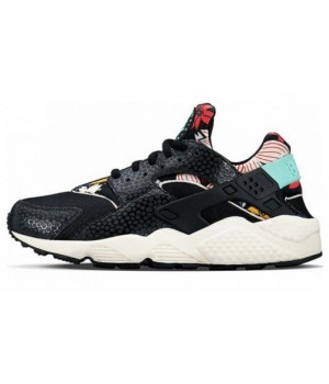 Кроссовки Nike Air Huarache Black Flower