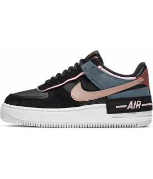 Кроссовки Nike Air Force 1 Shadow Black Light Arctic Pink
