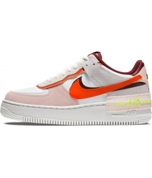 Кроссовки Nike Air Force 1 Shadow Surfaces in Team Red and Orange