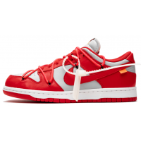 Nike SB Dunk Low Off-White University Red