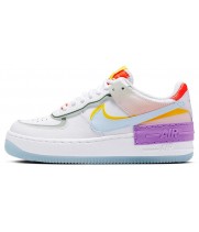 Кроссовки Nike Air Force 1 Shadow White Hydrogen Blue Purple