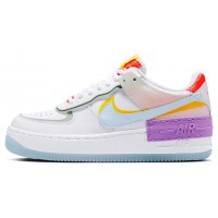 Кроссовки Nike Air Force 1 Shadow White Hydrogen Blue Purple