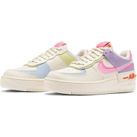 Кроссовки Nike Air Force 1 Shadow Double Swoosh Sail Pink Purple