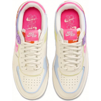 Кроссовки Nike Air Force 1 Shadow Double Swoosh Sail Pink Purple