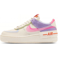 Кроссовки Nike Air Force 1 Shadow Double Swoosh Sail Pink Purple