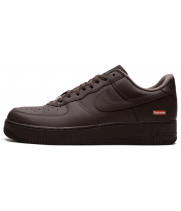 Nike Air Force 1 Low Supreme Mini Box Logo Baroque Brown