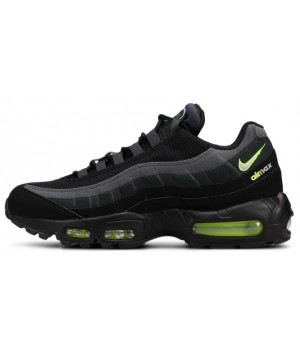 Кроссовки Nike Air Max 95 Retro Logo Black Grey Volt