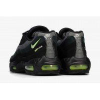 Кроссовки Nike Air Max 95 Retro Logo Black Grey Volt