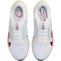 Nike Air Zoom Pegasus 40 Premium Quadruple Swoosh White Team Red