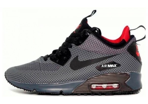 Nike Air Max 90 Sneakerboot Print Pack Grey