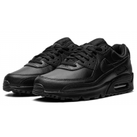 Кроссовки мужские Nike Air Max 90 Leather черные