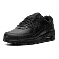 Кроссовки мужские Nike Air Max 90 Leather черные