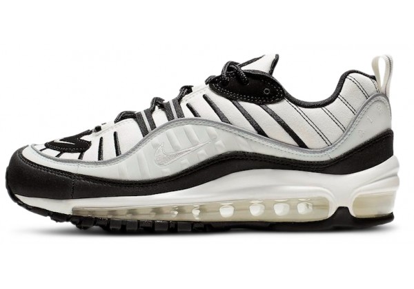 Кроссовки Nike Air Max 98 Sail Black Silver