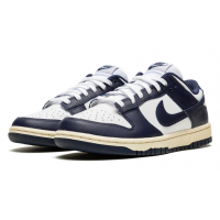 Nike Dunk Low Vintage Navy темно-синие