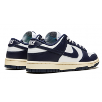 Nike Dunk Low Vintage Navy темно-синие