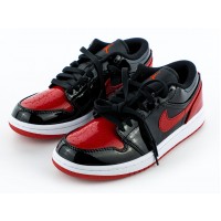 Кроссовки Nike Air Jordan 1 Low GS Black Red