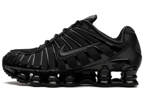 Кроссовки Nike Shox TL Black Max Orange