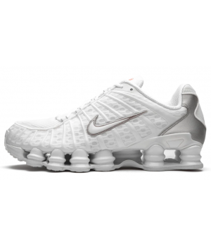 Кроссовки Nike Shox TL White Silver Metallic
