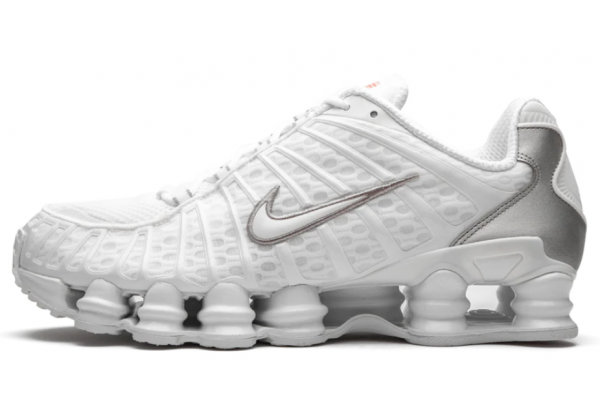Кроссовки Nike Shox TL White Silver Metallic