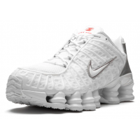 Кроссовки Nike Shox TL White Silver Metallic
