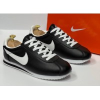 Кроссовки Nike Cortez Classic Leather Black White