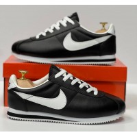 Кроссовки Nike Cortez Classic Leather Black White