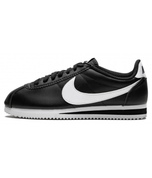 Кроссовки Nike Cortez Classic Leather Black White