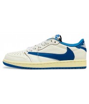 Nike Air Jordan 1 Low Travis Scott x Fragment Sail Military
