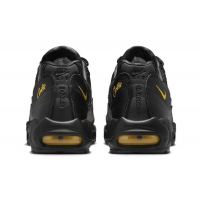 Кроссовки Nike Corteiz x Air Max 95 Tour Yellow черные с желтым