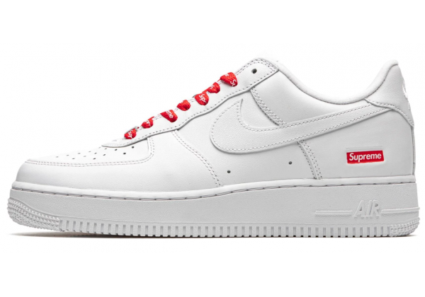 Кроссовки Nike Air Force 1 Low Supreme Mini Box Logo White