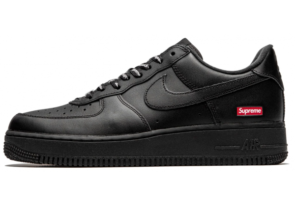 Кроссовки Nike Air Force 1 Low Supreme Mini Box Logo Black