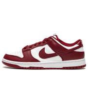 Кроссовки Nike Dunk Low Team Red бордовые