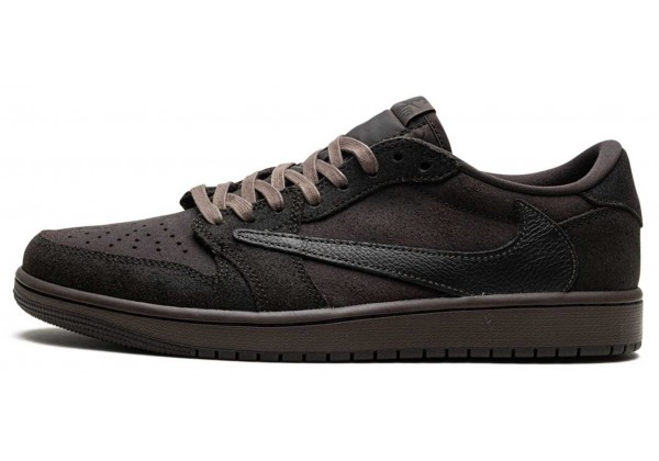 Кроссовки Travis Scott x Nike Air Jordan 1 Low Dark Mocha