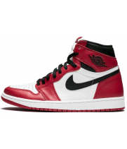 Nike ﻿Air Jordan 1 High White Varsity Red Black
