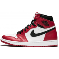 Nike ﻿Air Jordan 1 High White Varsity Red Black