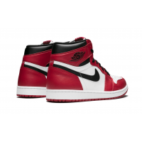 Nike ﻿Air Jordan 1 High White Varsity Red Black