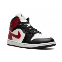 Кроссовки Nike Air Jordan 1 Mid Black Toe