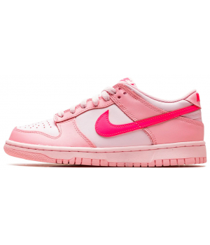 Кроссовки Nike SB Dunk Low Triple Pink розовые