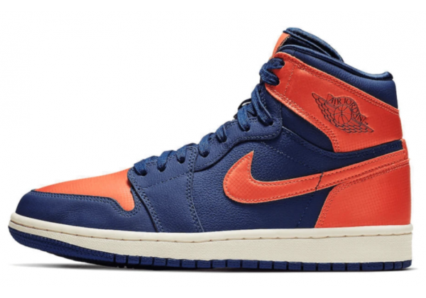 Кроссовки Nike Air Jordan 1 Retro High Blue Void Turf Orange