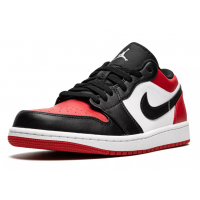Кроссовки Nike Air Jordan 1 Low Bred Toe