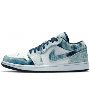 Кроссовки Nike Air Jordan 1 Low Washed Denim