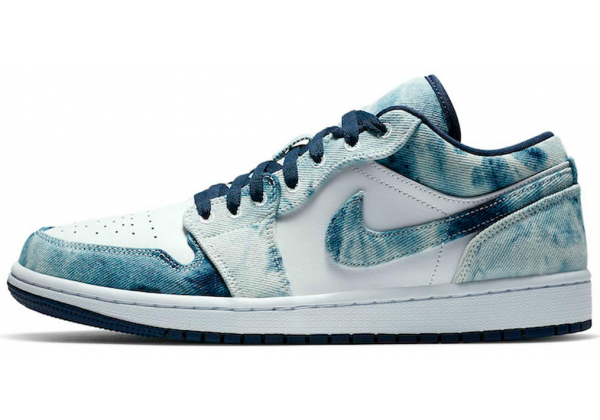 Кроссовки Nike Air Jordan 1 Low Washed Denim