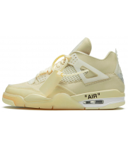 Кроссовки Nike Air Jordan 4 Retro Off-White Sail