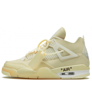 Кроссовки Nike Air Jordan 4 Retro Off-White Sail