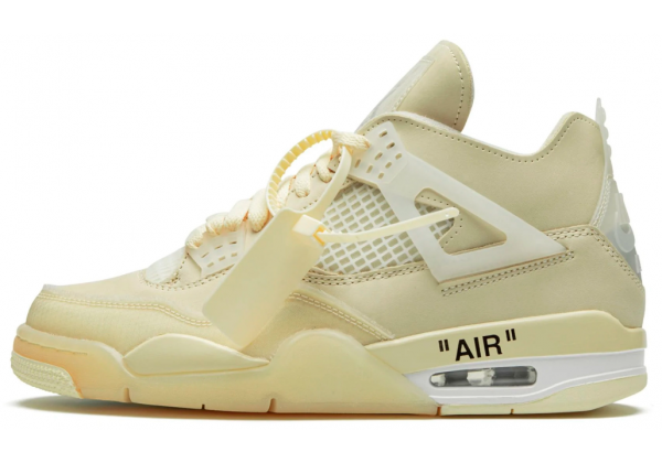 Кроссовки Nike Air Jordan 4 Retro Off-White Sail