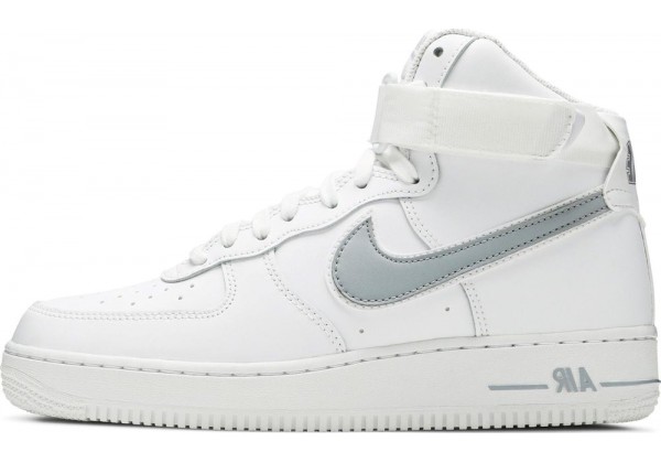 Кроссовки Nike Air Force 1 High ’07 White Wolf Grey