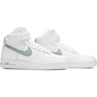 Кроссовки Nike Air Force 1 High ’07 White Wolf Grey